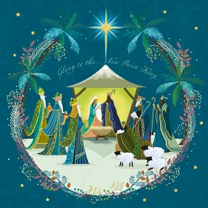 Bright Gathering Christmas Cards