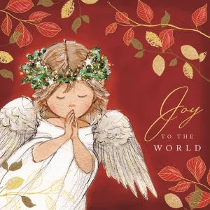 Joy to the World Angel Christmas Cards